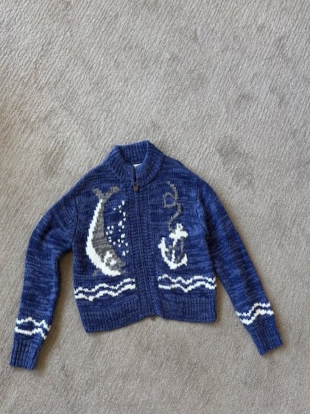 BDG Women's Oversized Zip Up Sweater in Perfect Condition